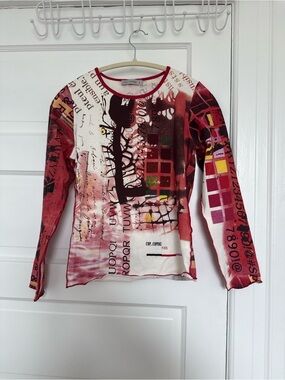 Cop.Copine‎ Y2K graphic long sleeve